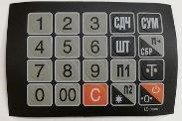 MER327L015 Пленка клавиатуры (327 LED/LCD) в Севастополе